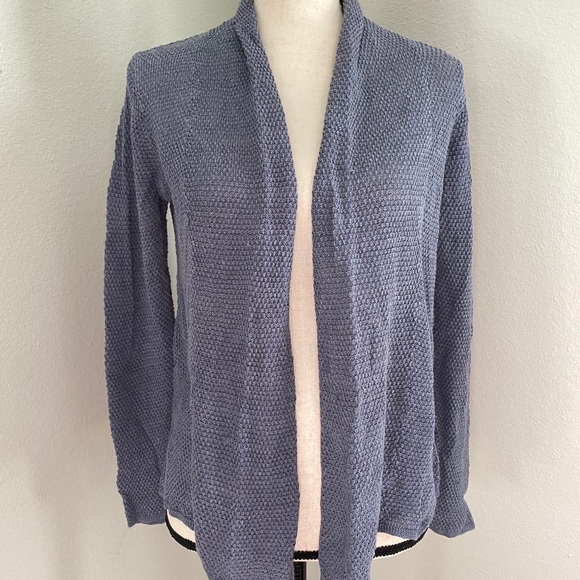 Pure JJill crochet open cardigan small - Picture 1 of 5